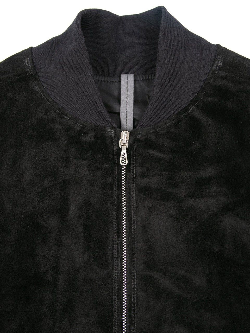 《予約品》 Suede Horse hide Blouson  CRANK / ホーススエード ブルゾン / ブラック 【STRUM】9月以降入荷予定
