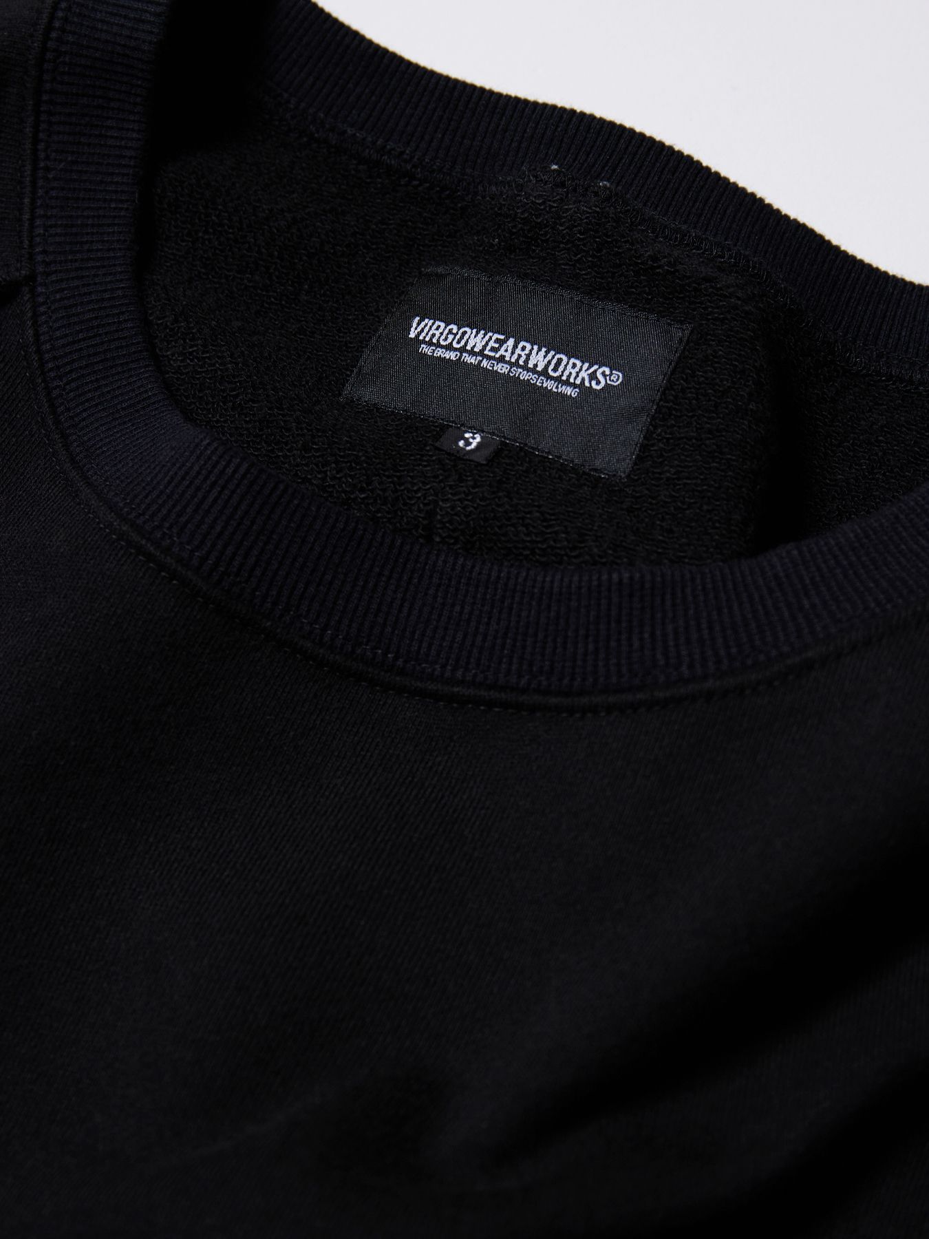 EXOFORM SWEAT / クルーネックスウェット / BLACK