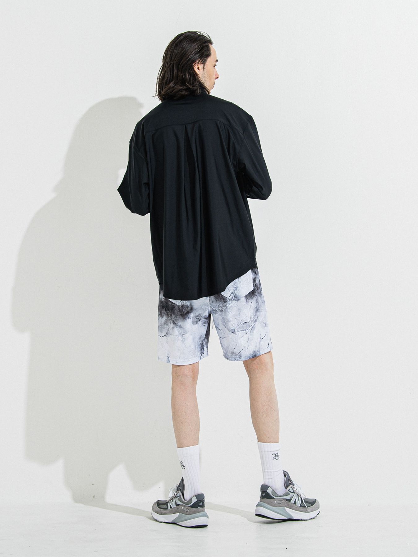 【予約品 】RASH JACK SHIRTS / ラッシュガード ジャックシャツ / ブラック
