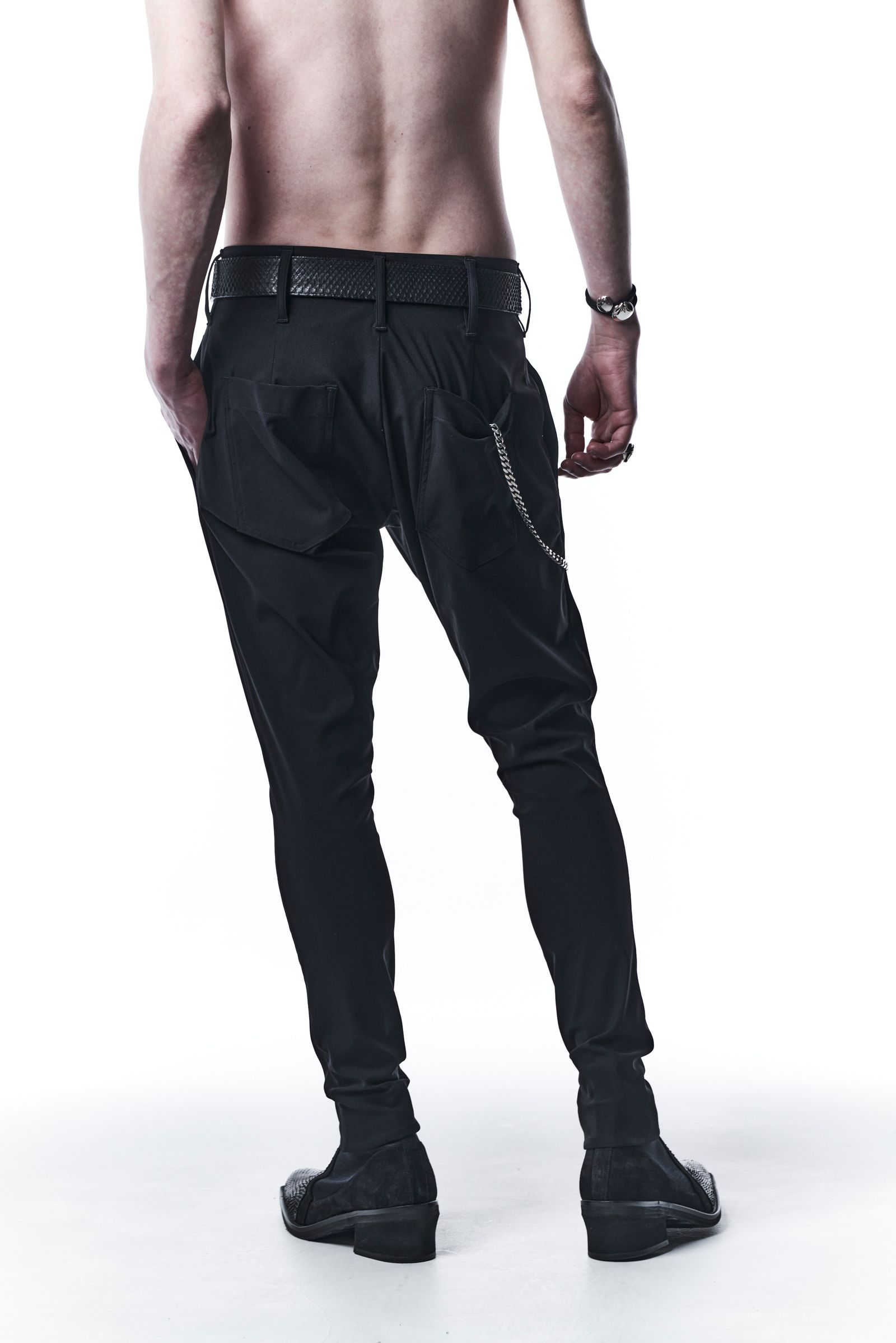 《予約品》 JodhpursSkinnyPants スキニー HighTensionJersey / Black 【kiryuyrik】 9月入荷予定