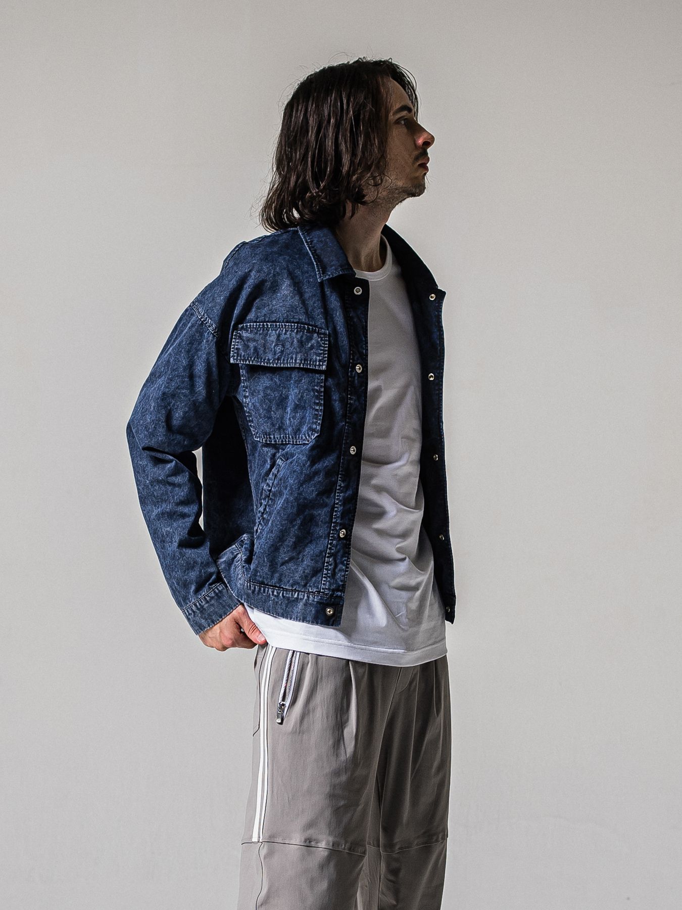 【予約品 11月16日(日) 締切】FIELD SHIRT JK / ミリタリーシャツジャケット / ブラック