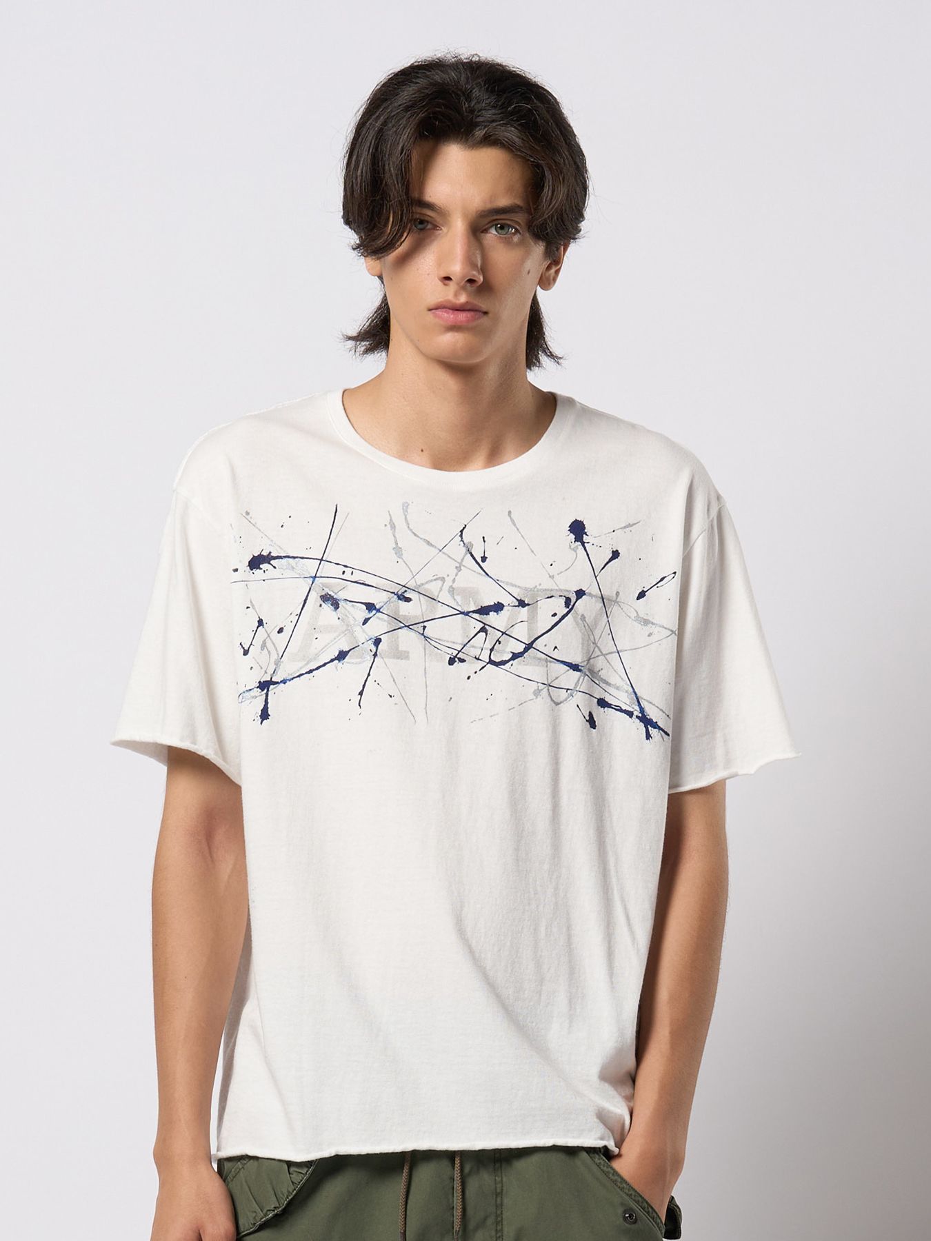 【予約品 9月23日(火) 締切】splash ARMY S/S / スプラッシュ ARMY ショートスリーブ / ホワイト