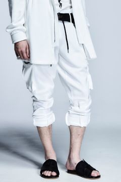 《予約品》 CargoJerseyPants SummerKnitJersey / White 【kiryuyrik】 1月入荷予定