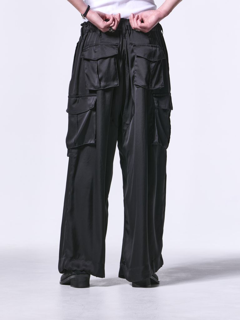 国内発送★VS PINK♥スウェット ワイドレッグカーゴパンツ kiryuyrik - 《予約品》 WideCargoPants / サテンワイドカーゴ