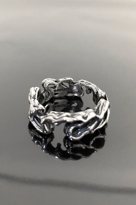 《受注生産》 PALMETTE SCROLL RING リング 【GOD SIZE】 注文から2～3週間後入荷予定