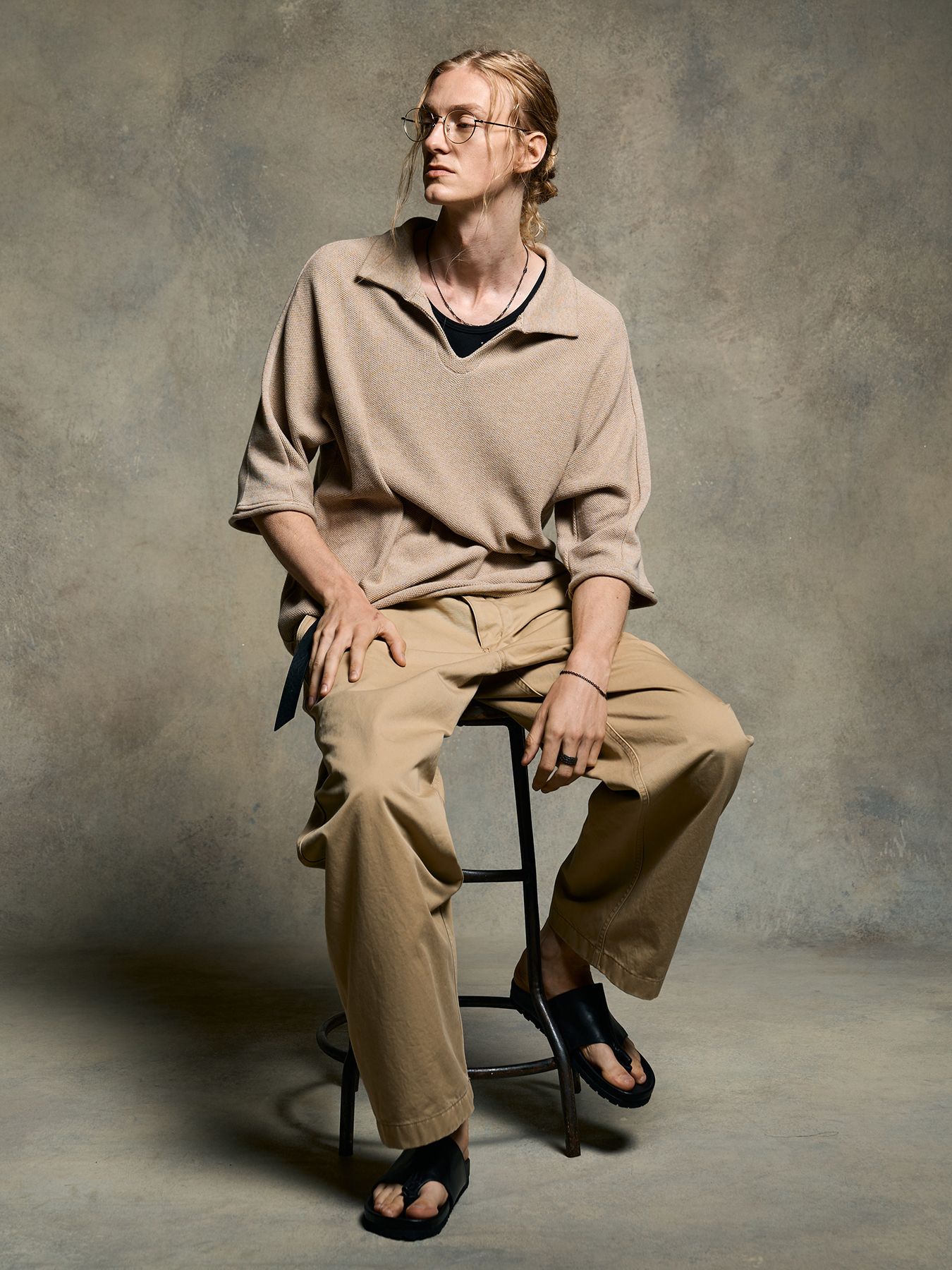 【予約品 9月23日(火) 締切】vintage chino trousers / ヴィンテージチノトラウザーズ / ベージュ