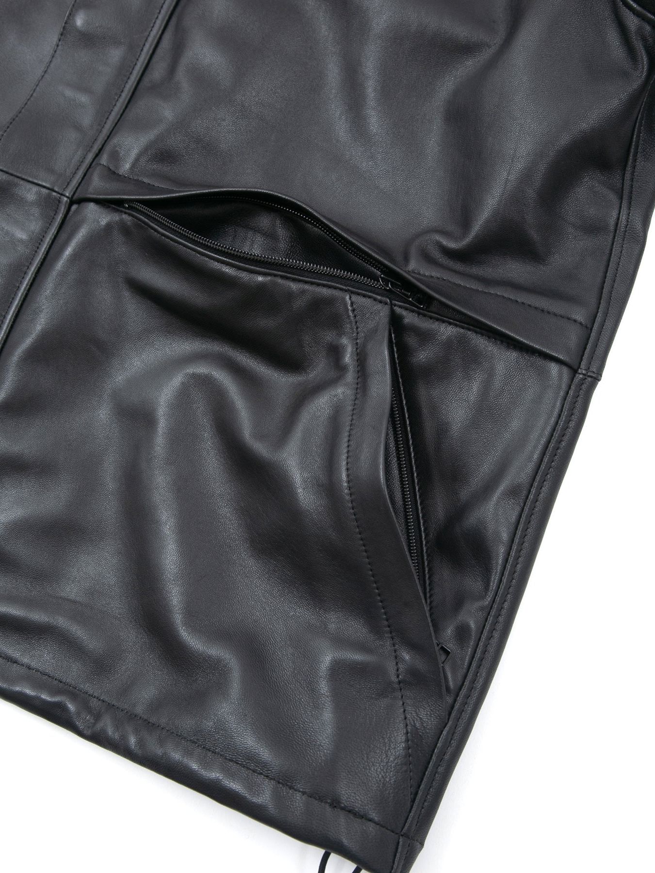 Full Tanned Wax Lamb Skin Mountain Jacket / ラムスキン マウンテン ジャケット / FORK（フォーク）