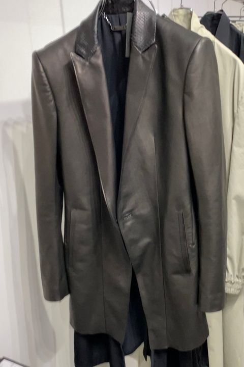 《予約品》 LayeredLeatherJacket / ブラック 【kiryuyrik】 2023年3月入荷予定