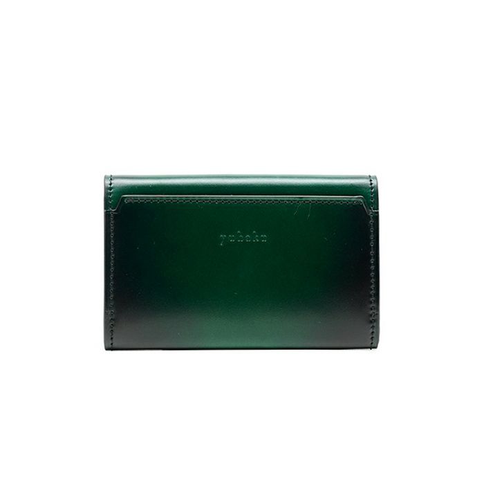 コードバン 名刺入れ 25枚収納YAC161 Green 【 yuhaku】