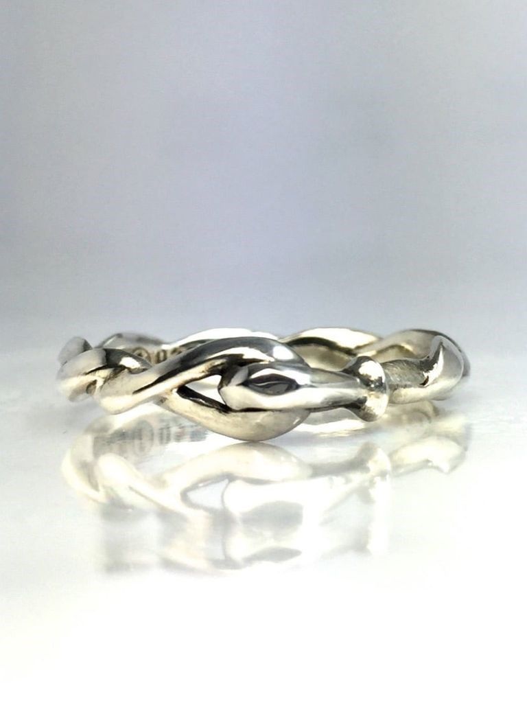 《受注生産》 TRIANGLE BAND RING リング / 注文から2～4週間後入荷予定