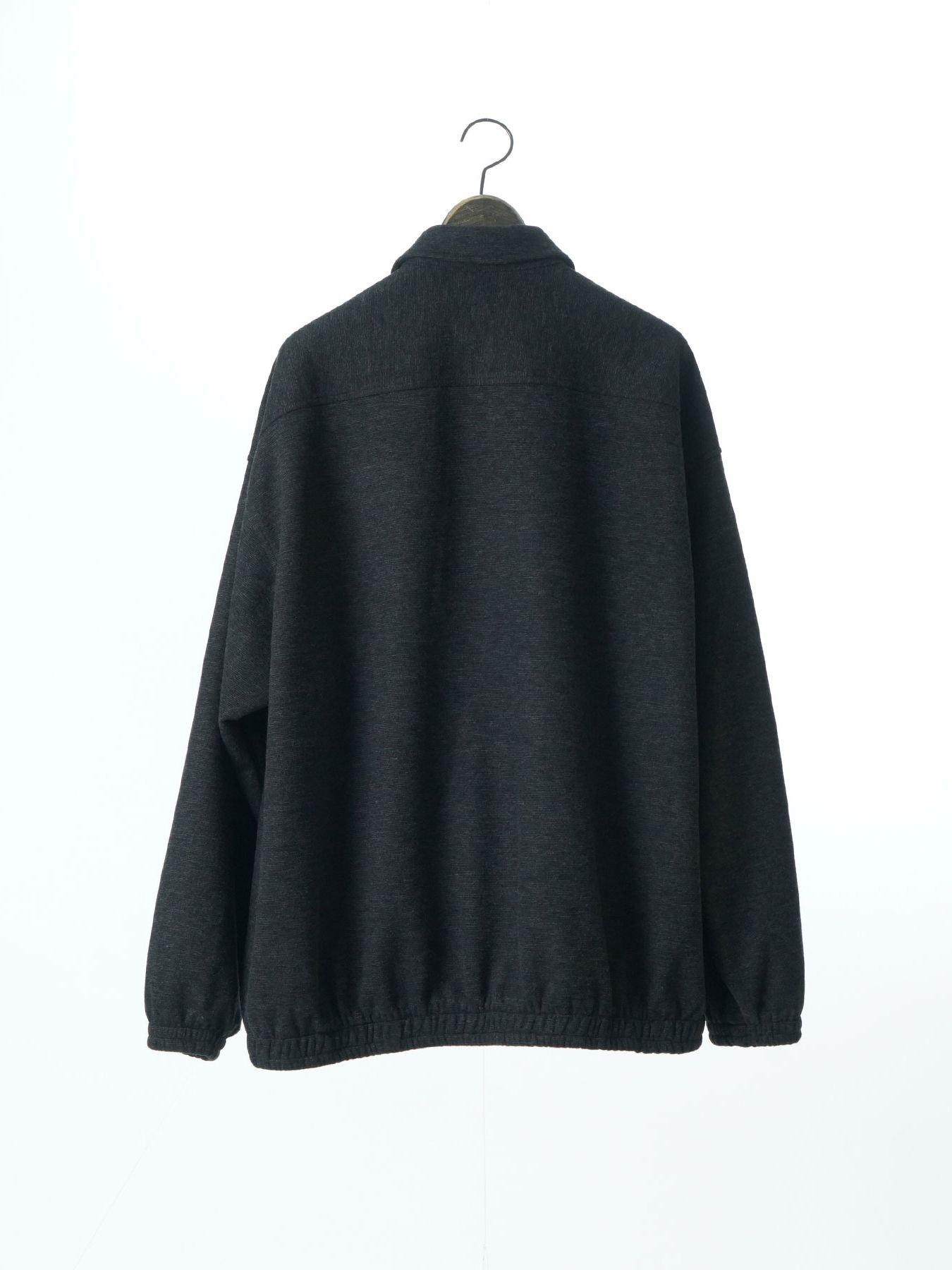 【予約品 】LUXMODERN OVERSHIRTS / オーバーシャツ / 杢ブラック