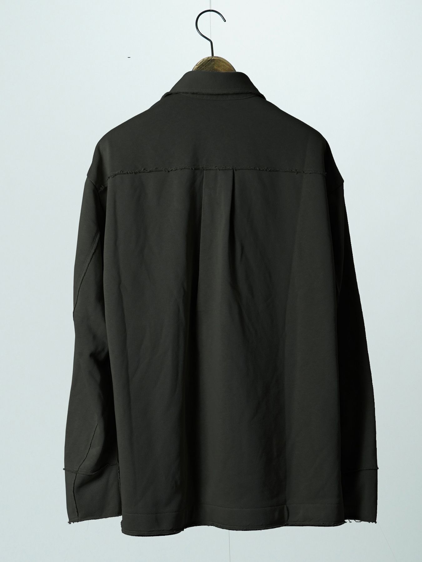 【予約品 7月5日(日) 締切】SWEAT OVERSHIRTS / スウェットオーバーサイズシャツ / チャコール