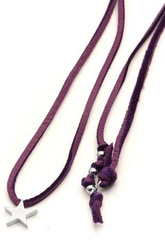 《予約受注品》 SHINING STAR NECKLACE ネックレス / PURPLE 【IVXLCDM】 ご注文から約1ヶ月後に出荷
