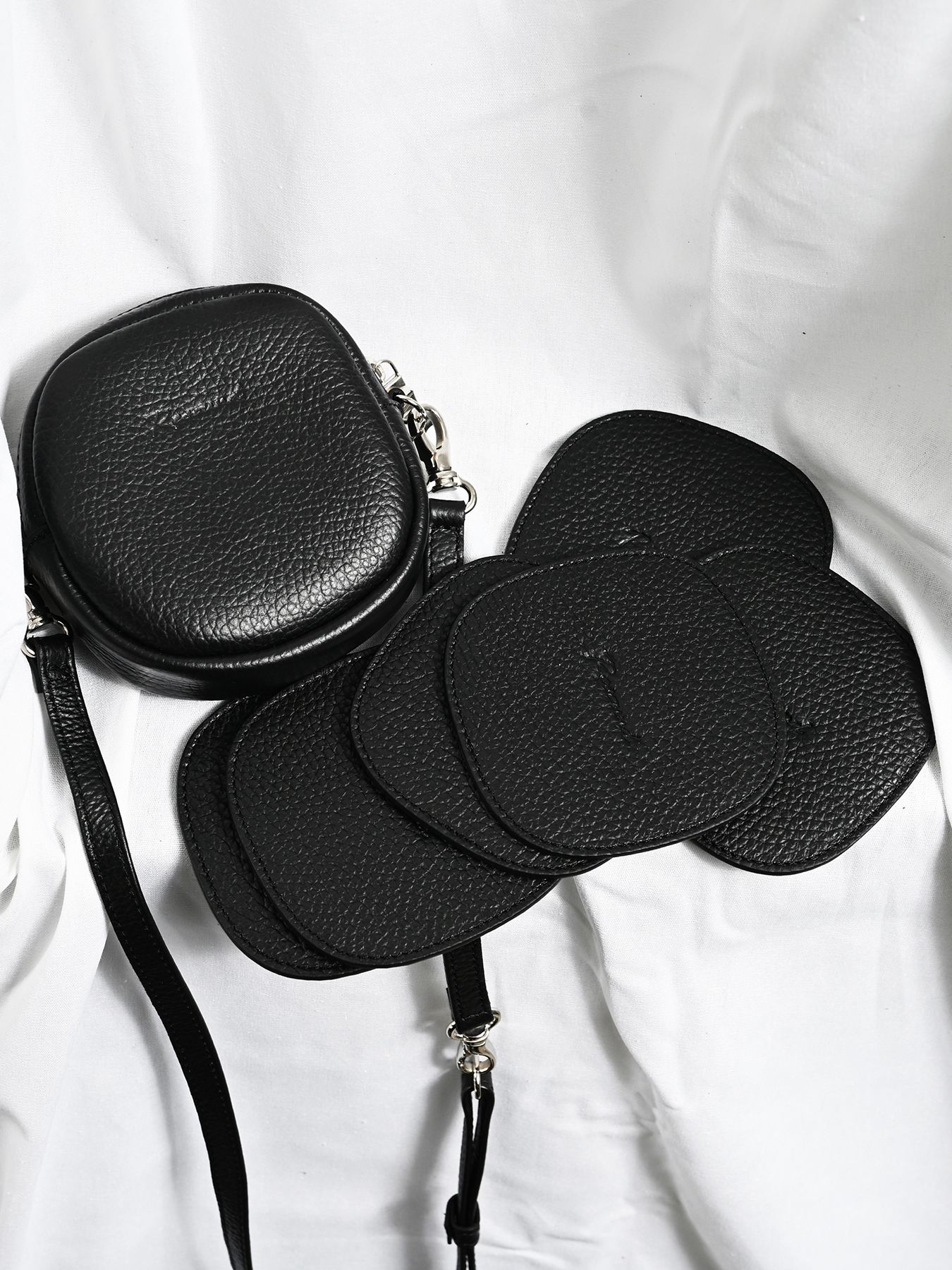 【予約品 】COASTER SHOULDER BAG / コースターショルダーバッグ / ブラック