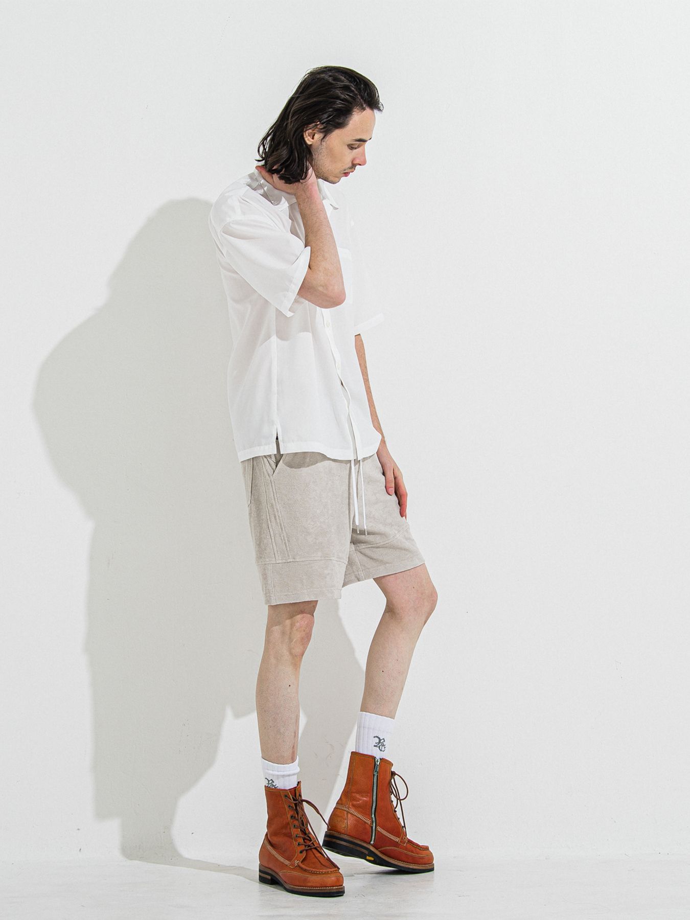 【予約品 】TYLER PILE SHORTS / タイラーパイルショーツ / グレージュ