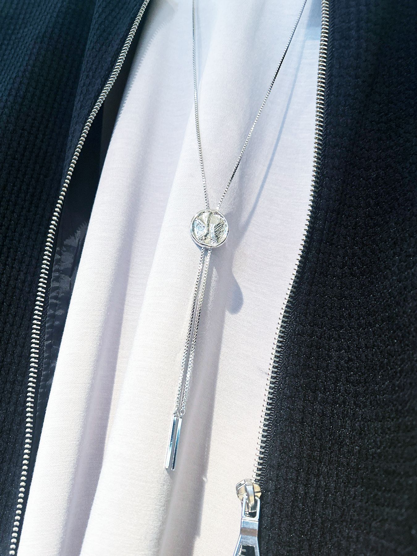 メタルループタイ / シルバー【NO ID.】