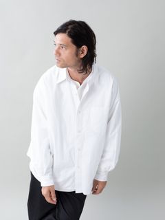【予約品 5月6日(水) 締切】DRIFT-SHIRTS / ワイドシャツ / ホワイト