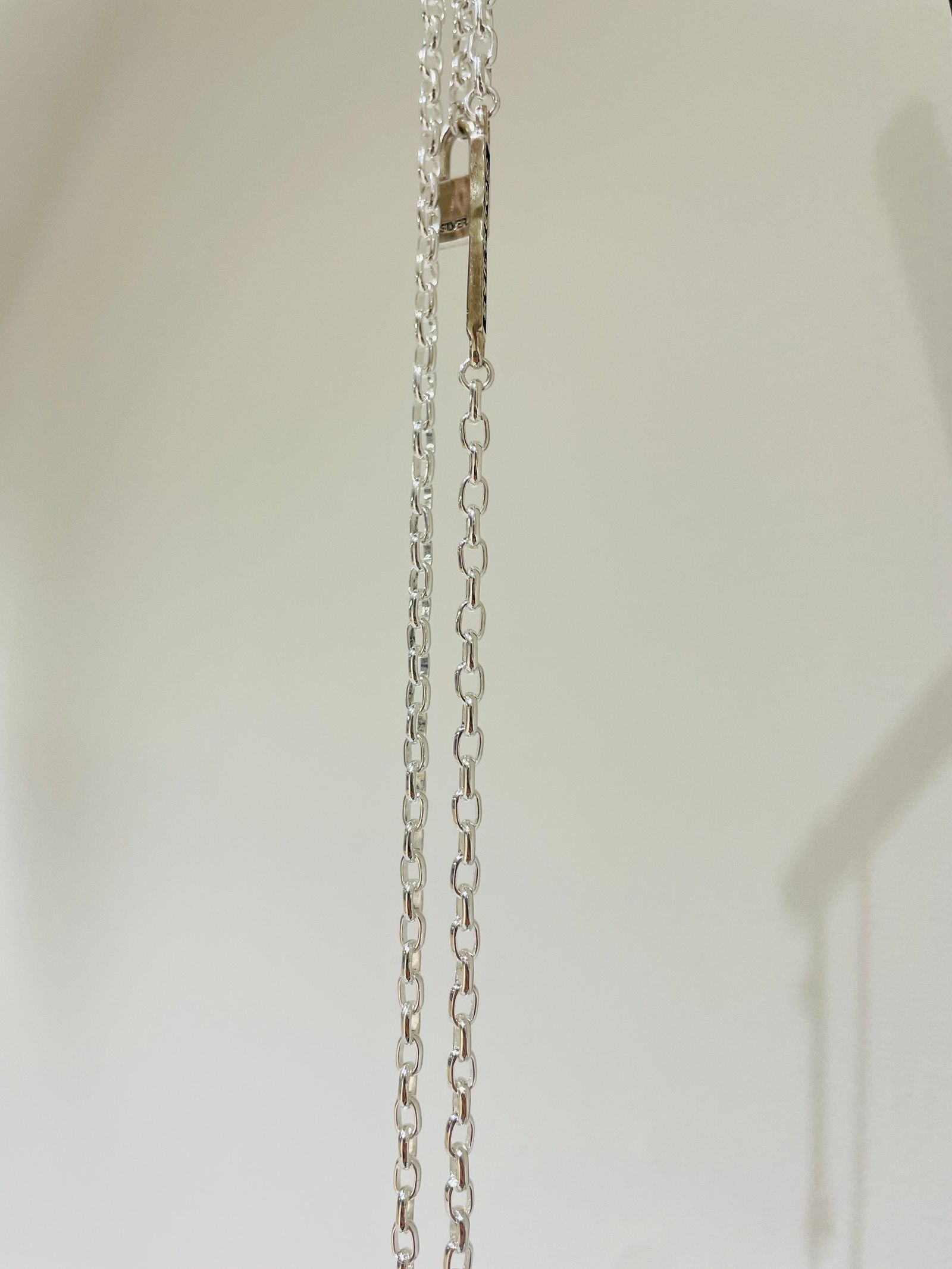 GODSIZE - One off CHAIN NECKLACE [QUARTZ] with EAGLE / 限定