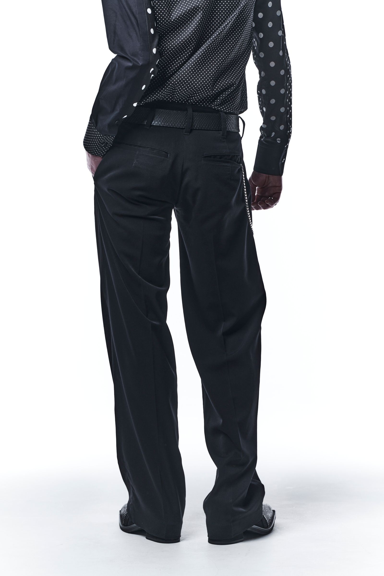 《予約品》 WideSlacks スラックス Suede / Black 【kiryuyrik】 9月入荷予定