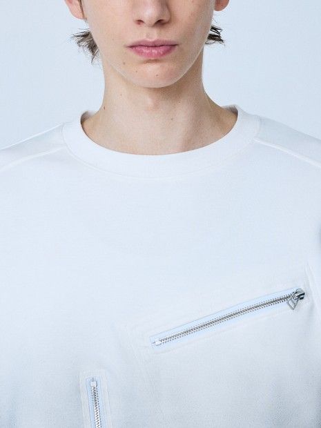 ライダース長袖 スウェットグラデーション【5351 POUR LES HOMMES】