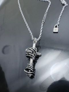 《受注生産》 THORNY CROSS [LARGE] #2 NECKLACE with GODSIZE® I.D. TAG / ソーニークロス L #2ネックレス ゴッドサイズ® I.D.タグ / 注文から4週間~後入荷予定