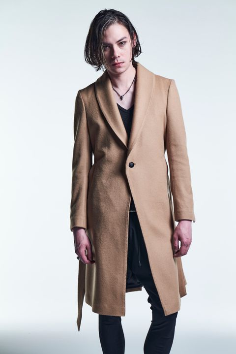 《予約品》 ShawlCollarCoat CasimereBeaver / Camel 【kiryuyrik】 10月入荷予定