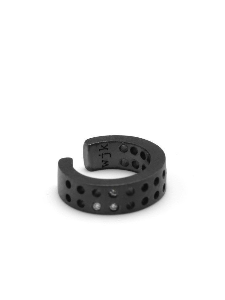 【予約品】 IVXLCDM ×wjk  26hole ear cuff / イヤーカフ / ブラックコーティング