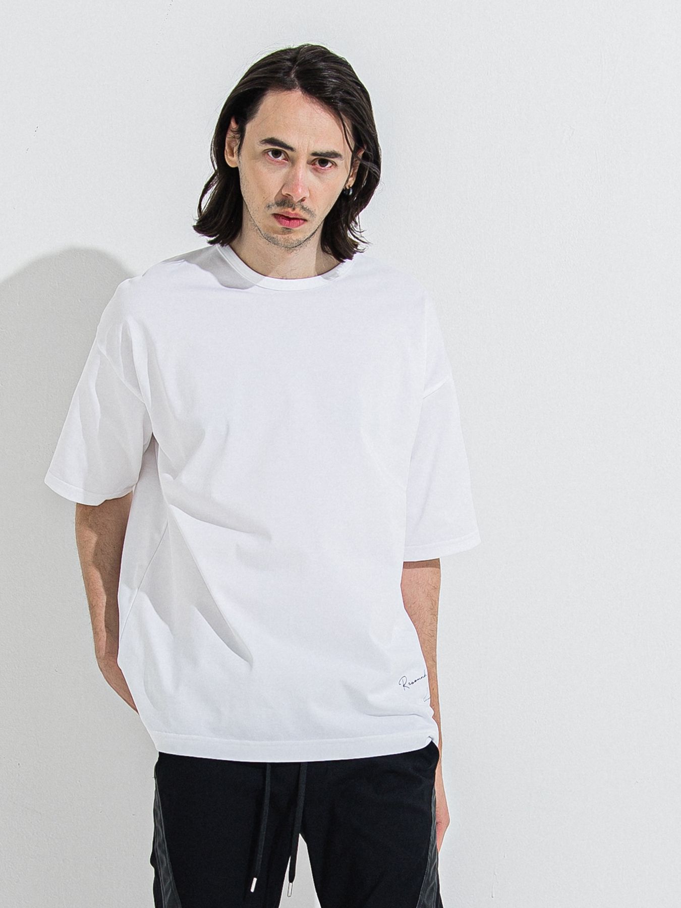 【予約品 】YOAKE PHOTO OVER TEE /  フォトオーバーサイズTシャツ / ホワイト