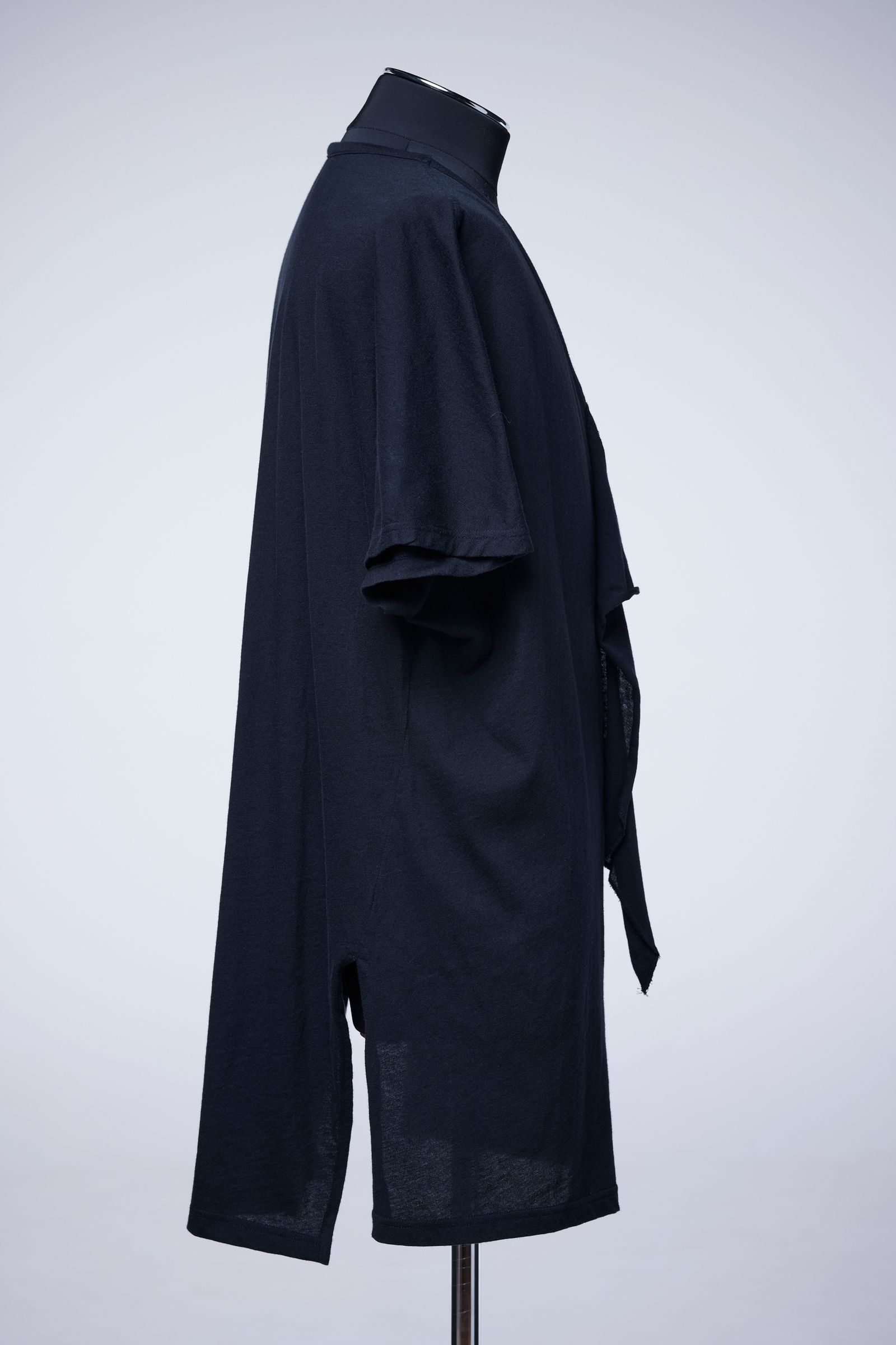 Frill Dolman T-Shirt Tシャツ / Black 【THE ONENESS】