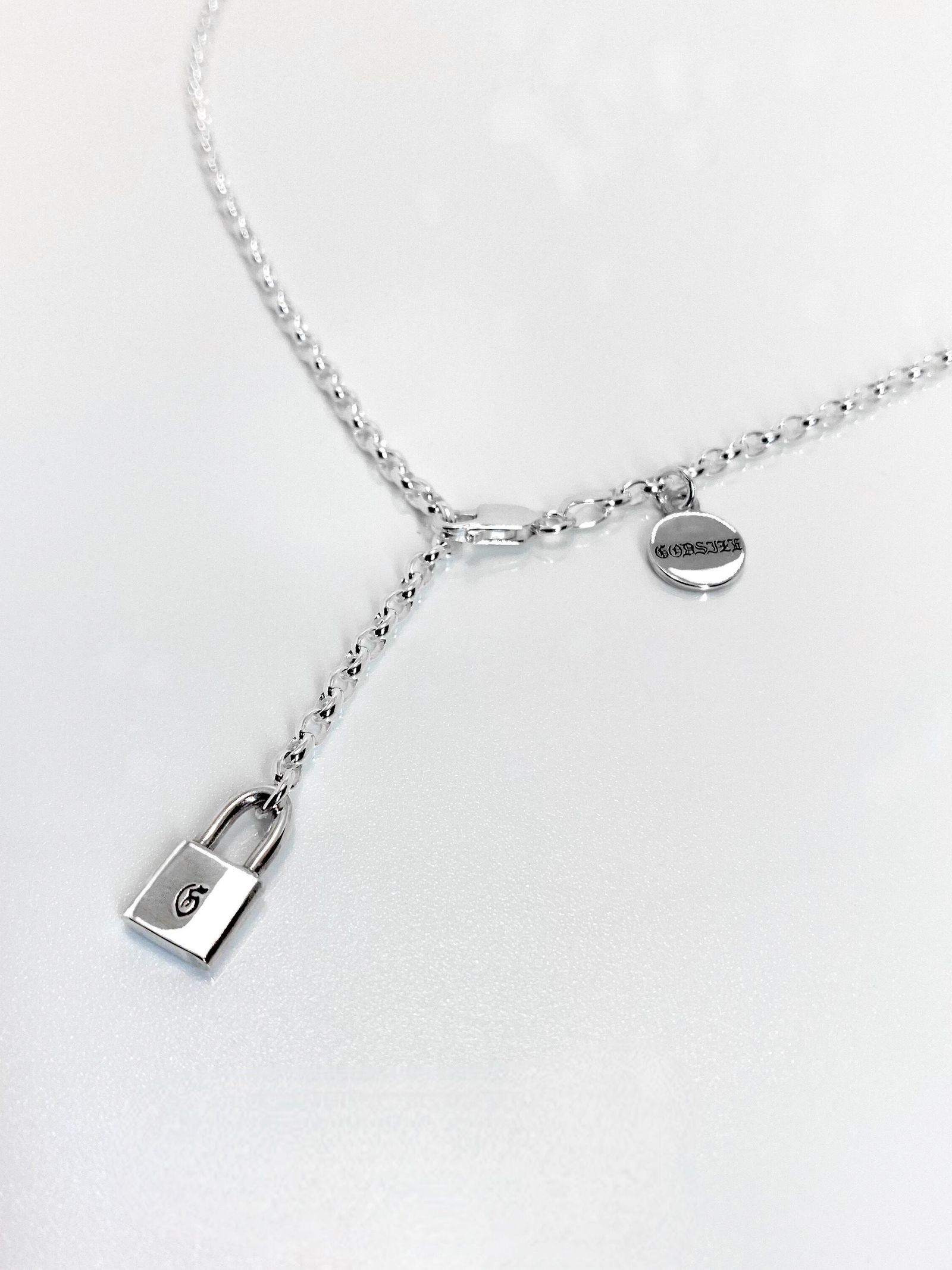 《受注生産》CHAIN NECKLACE #3 with GODSIZE® I.D. TAG 75 / ゴッドサイズ® #3 I.D.タグネックレスチェーン75 / 注文から2～3週間後入荷予定
