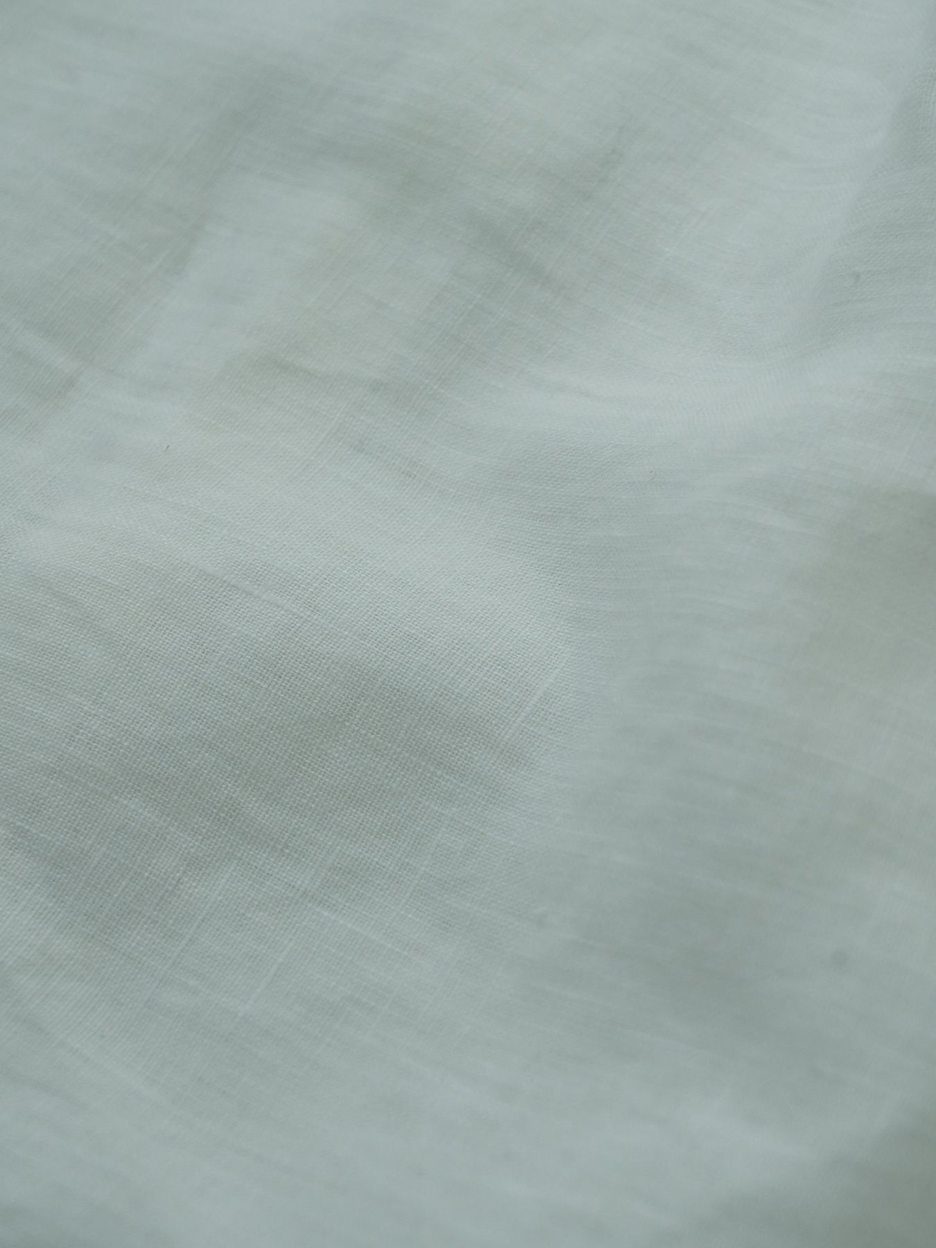 【予約品 2月1日(日) 締切】GATHERLINEN SHIRTS S/S / リネン 半袖シャツ / ホワイト