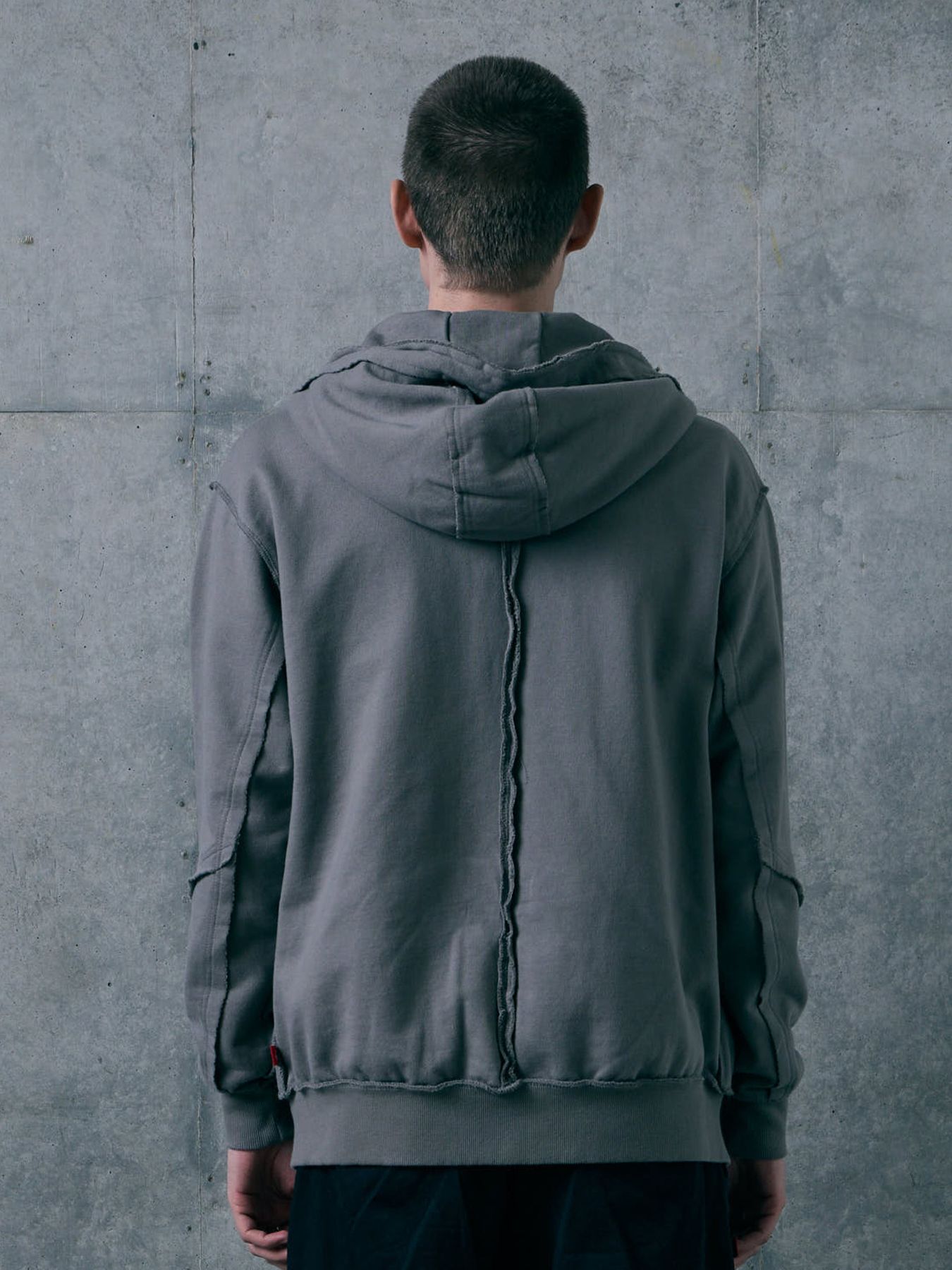 FRAGFORM ZIP HOODIE / ジップフーディー / CHARCOAL