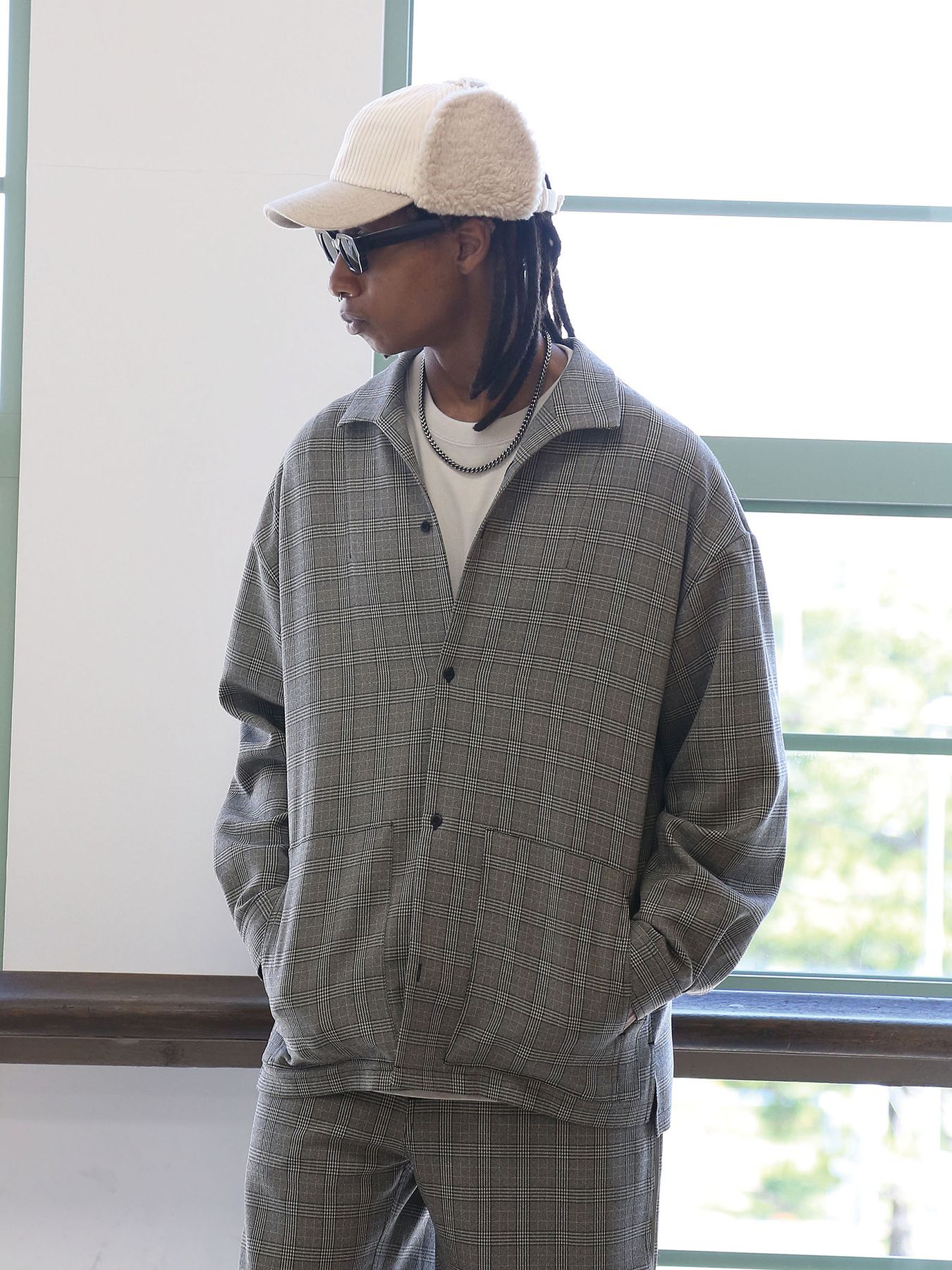 MICHELLE-BOA CAP / IVORY【QUOLT】