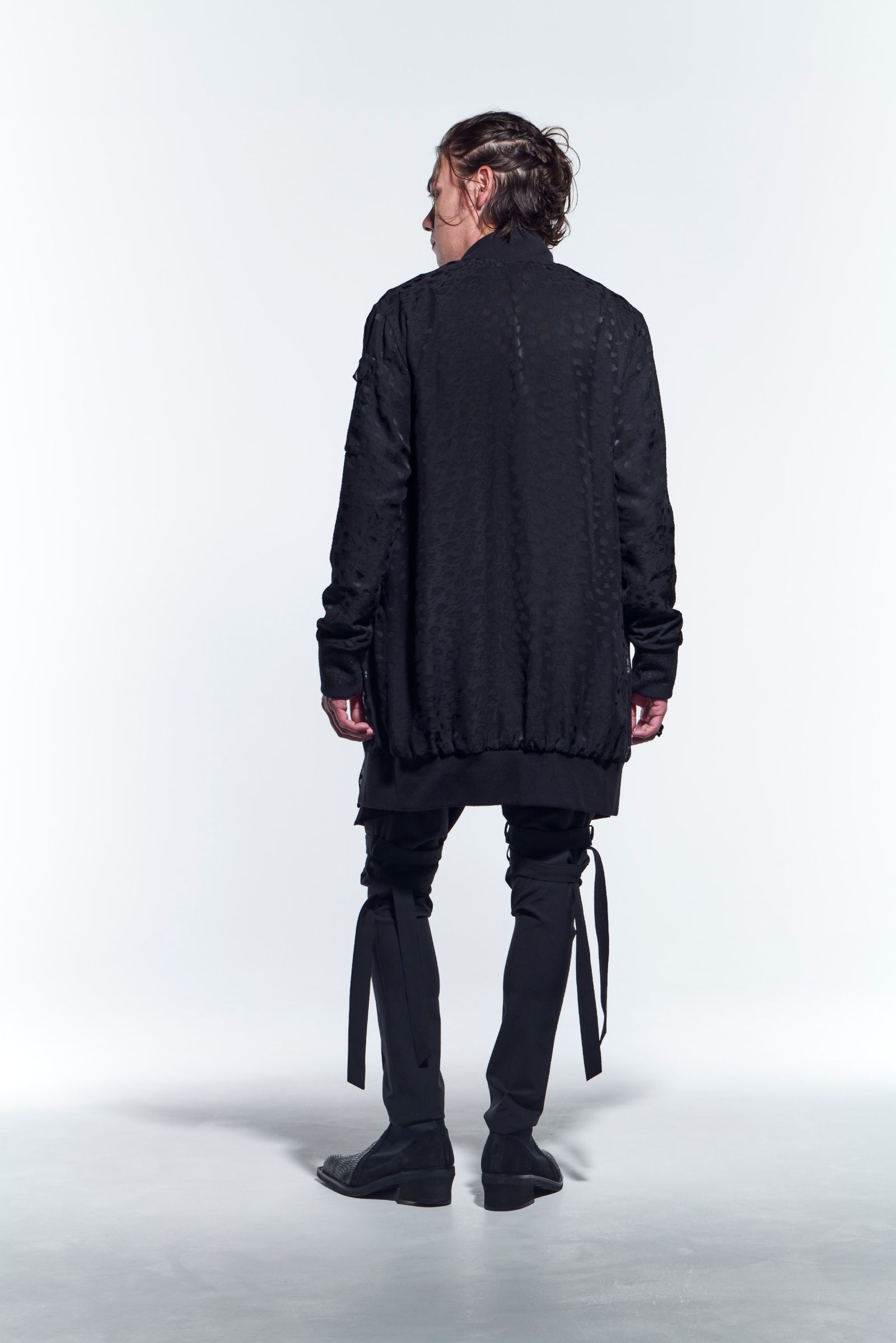 《予約品》 ReversibleLongMA-1 OpalLeopard+Mesh / Black 【kiryuyrik】 6月入荷予定