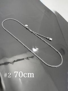 《受注生産》GODSIZE® PADLOCK STAINLESS CHAIN #2 70 / ゴッドサイズ® パドロック ステンレスチェーン #2 70 / 注文から1～2週間後入荷予定