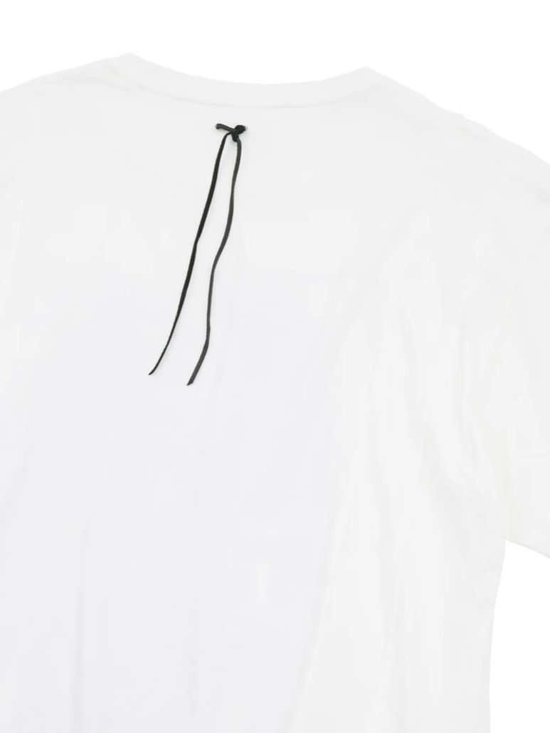 コラボ30/- ナチュラルソフト天竺『 FxxK THE WORLD』ワイド Tシャツ（オーバーサイズ） - WHITE