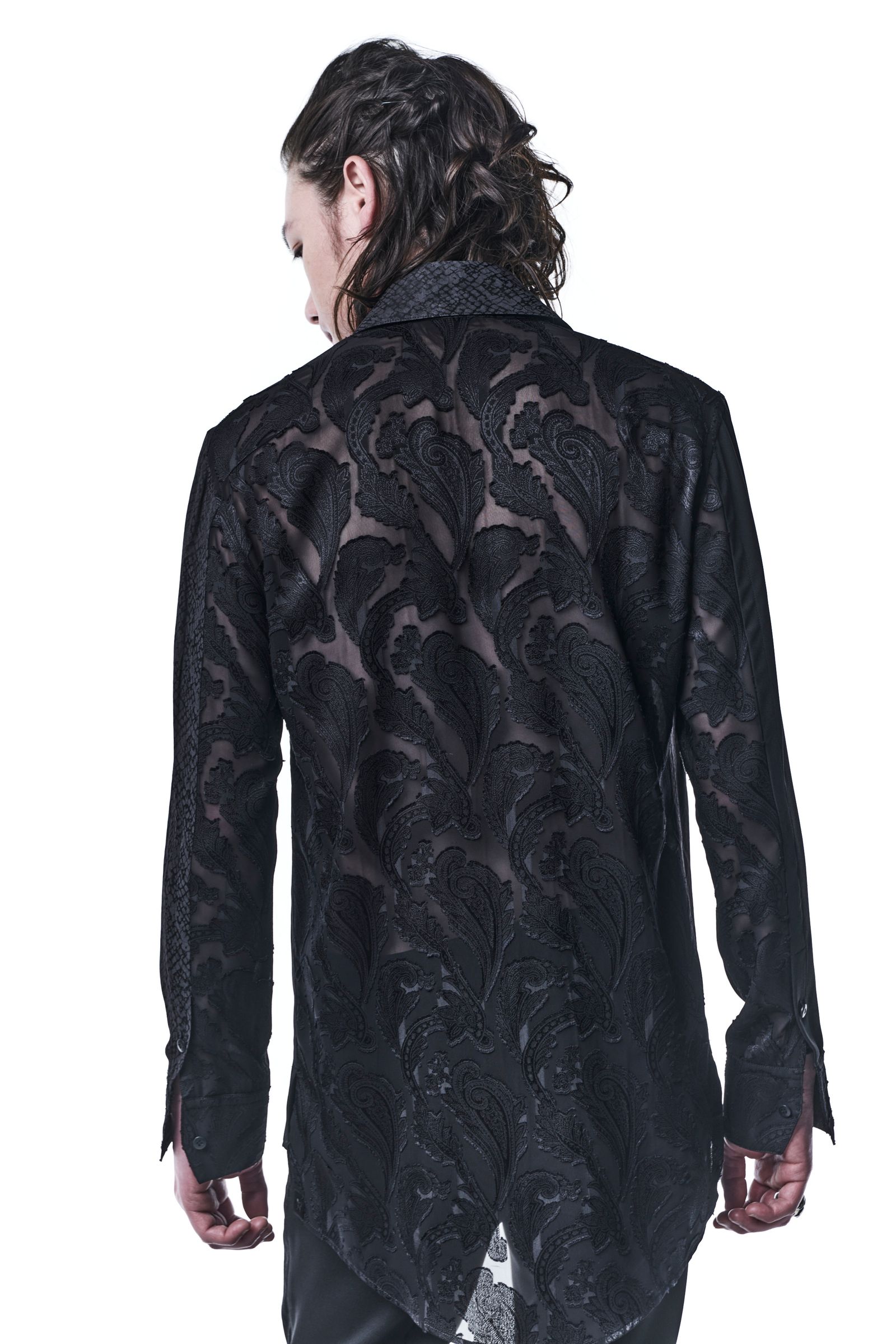 Shirts シャツ CrazyPattern / Black 【kiryuyrik】