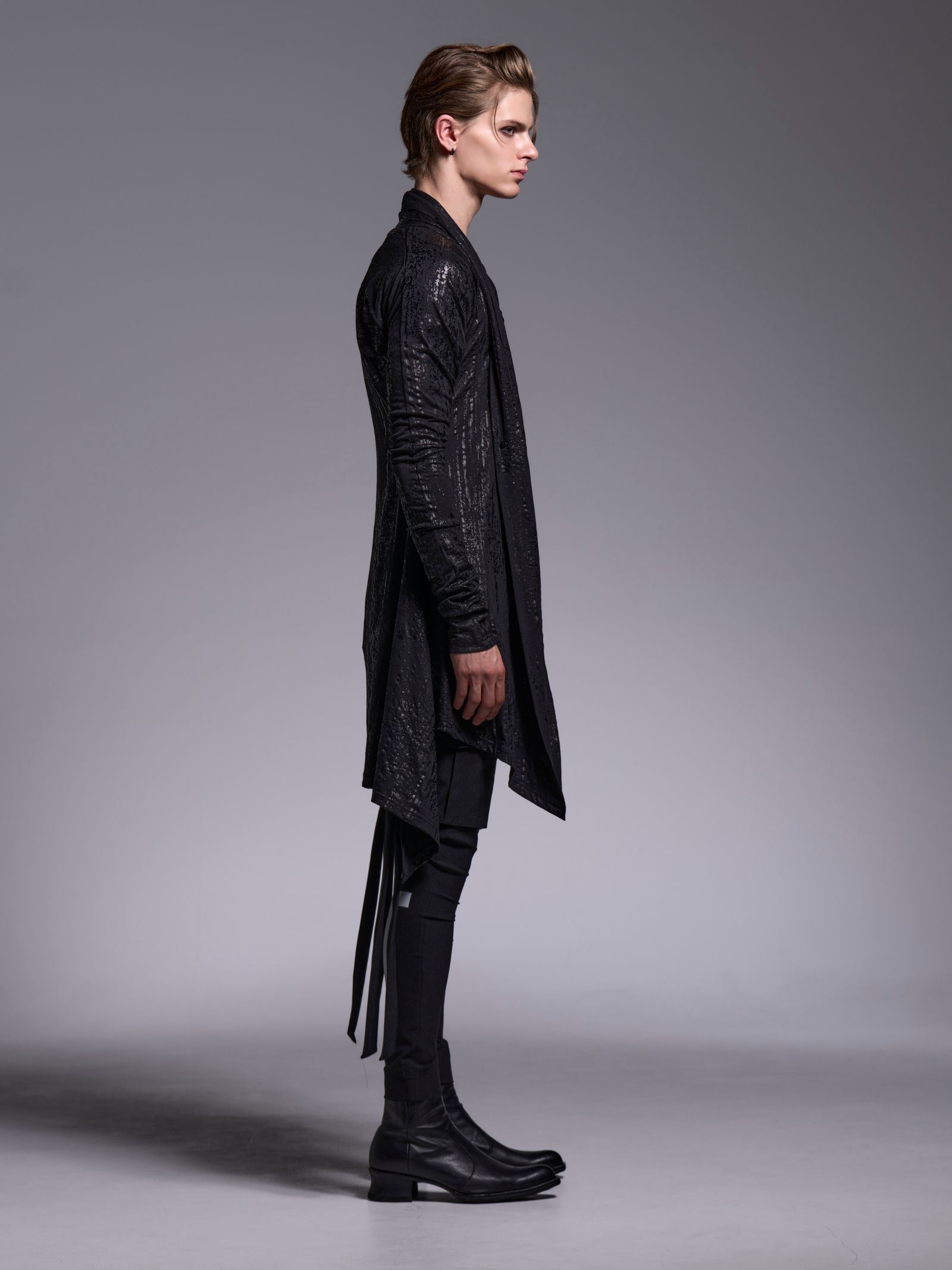 【予約品 1月4日(日) 締切】Dolman Flare Cardigan / ドルマンスリーブ フレアカーディガン / ブラック