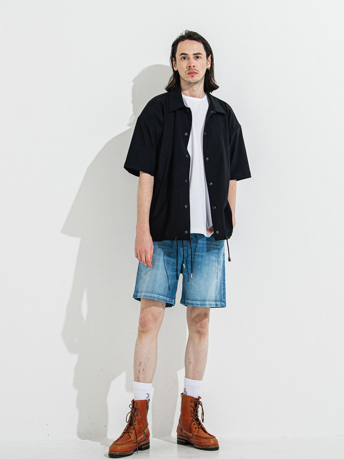 【予約品 】YOAKE PHOTO OVER TEE /  フォトオーバーサイズTシャツ / ホワイト