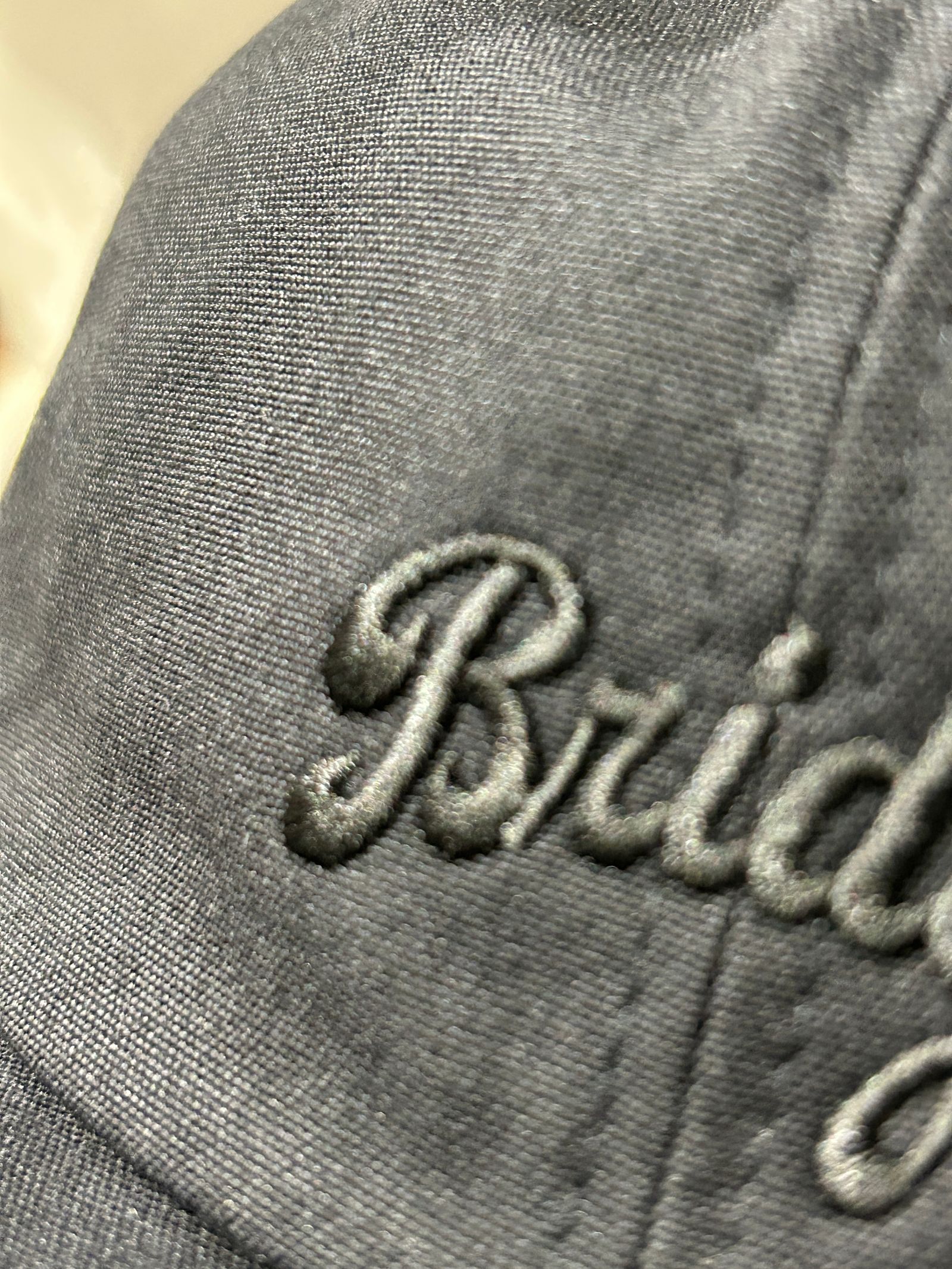 BRIDGE CAP TYPE3 撥水CORDURAブラック【Mighty Shine】