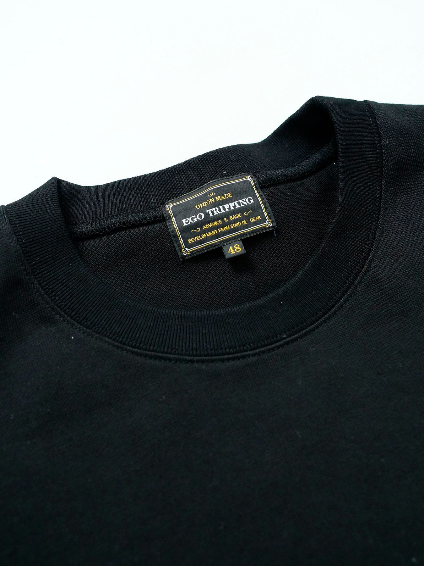 【予約品 11月9日(月) 締切】HEAVYJERSEY Shadow / ヘビーオンスジャージー Tシャツ / ブラック