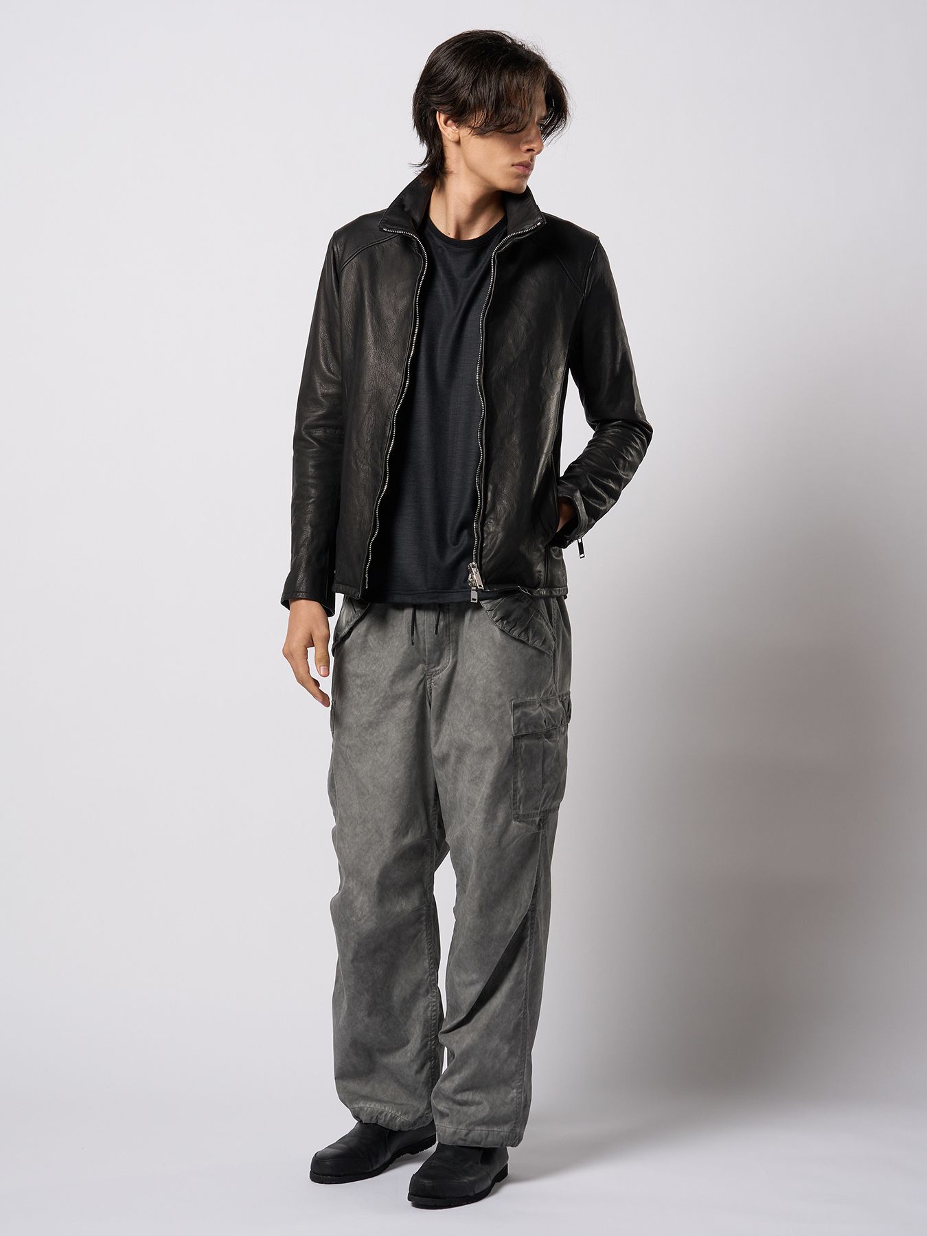 【予約品 9月23日(火) 締切】stand riders(cow leather) / スタンドライダース(カウレザー) / ブラック