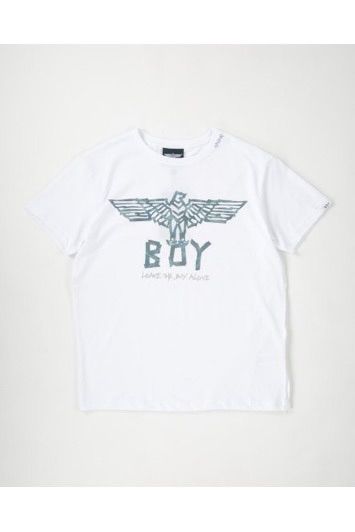 BOY LONDON - METALIC EAGLE T-SHIRTS / White 【BOY LONDON】 | BRYAN