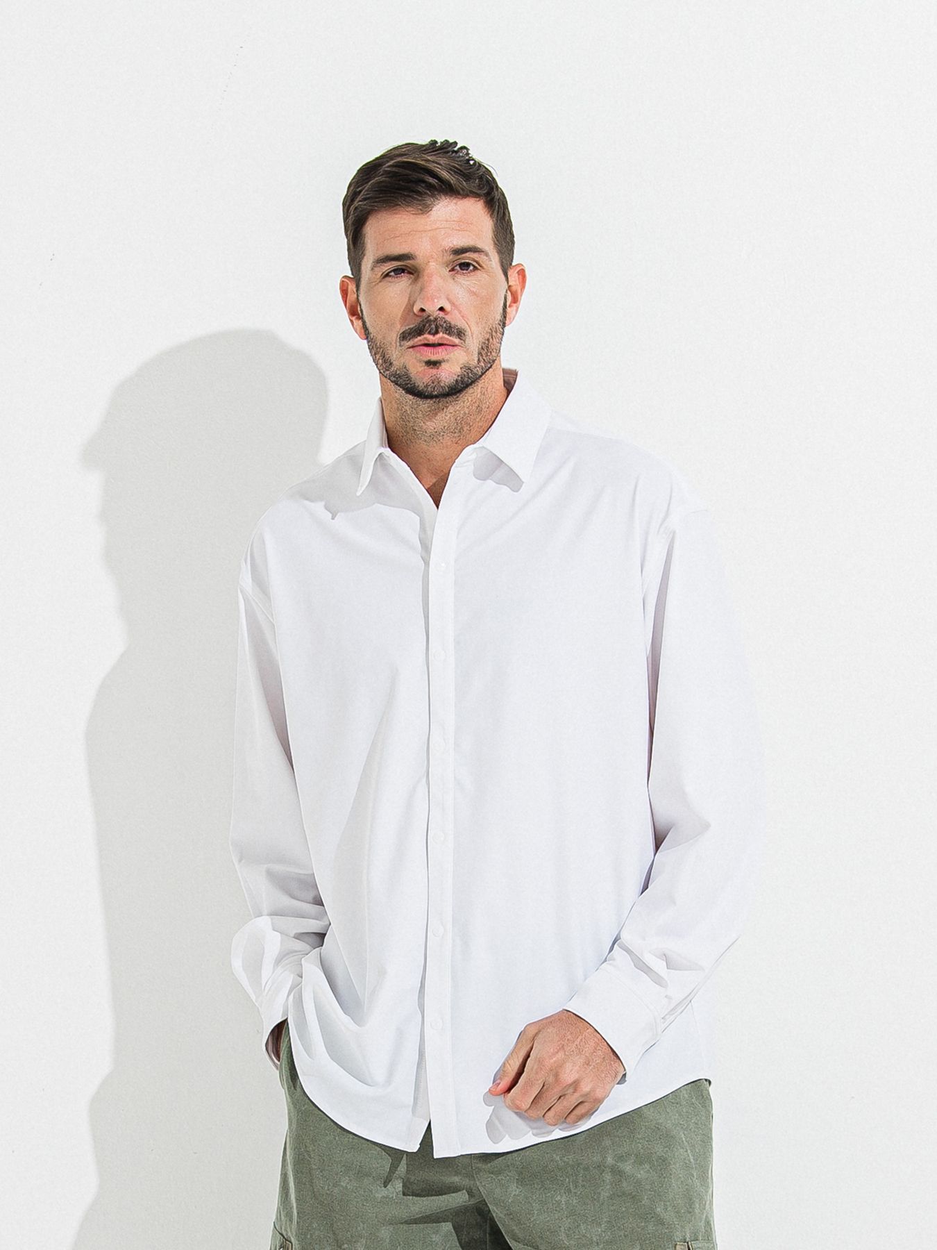 【予約品 】RASH JACK SHIRTS / ラッシュガード ジャックシャツ / ホワイト