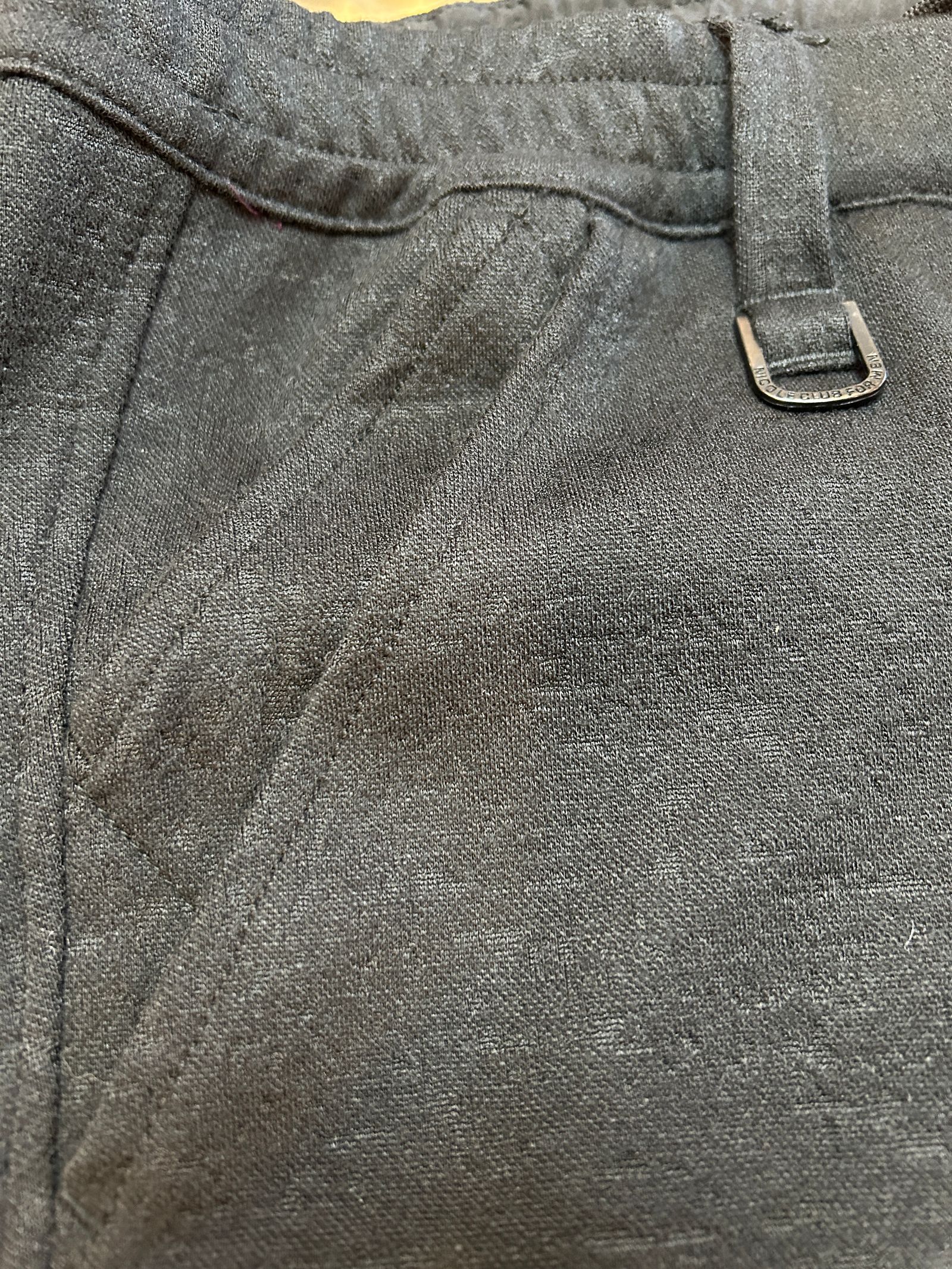 ジャカード織りジャージイージーパンツ BLACK 【NICOLE CLUB FOR MEN】