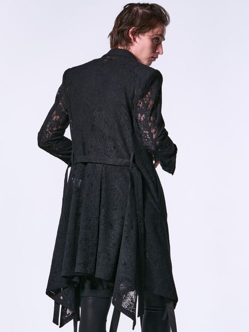《予約品1月13日 10時締め》 FlareJacket / レースフレアジャケット / ブラック