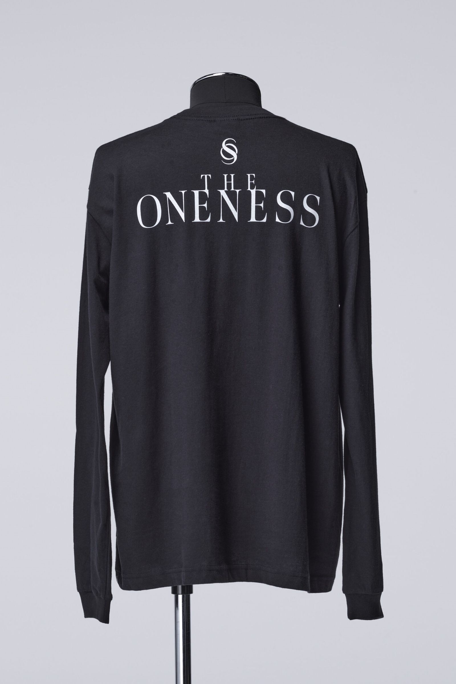 UKRAINE-CharityLongSleevesT-Shirt / ブラック 【THE ONENESS】