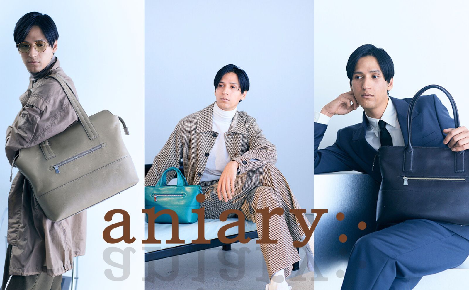 信頼のレザーバックブランド aniary アニアリ   made in Japan