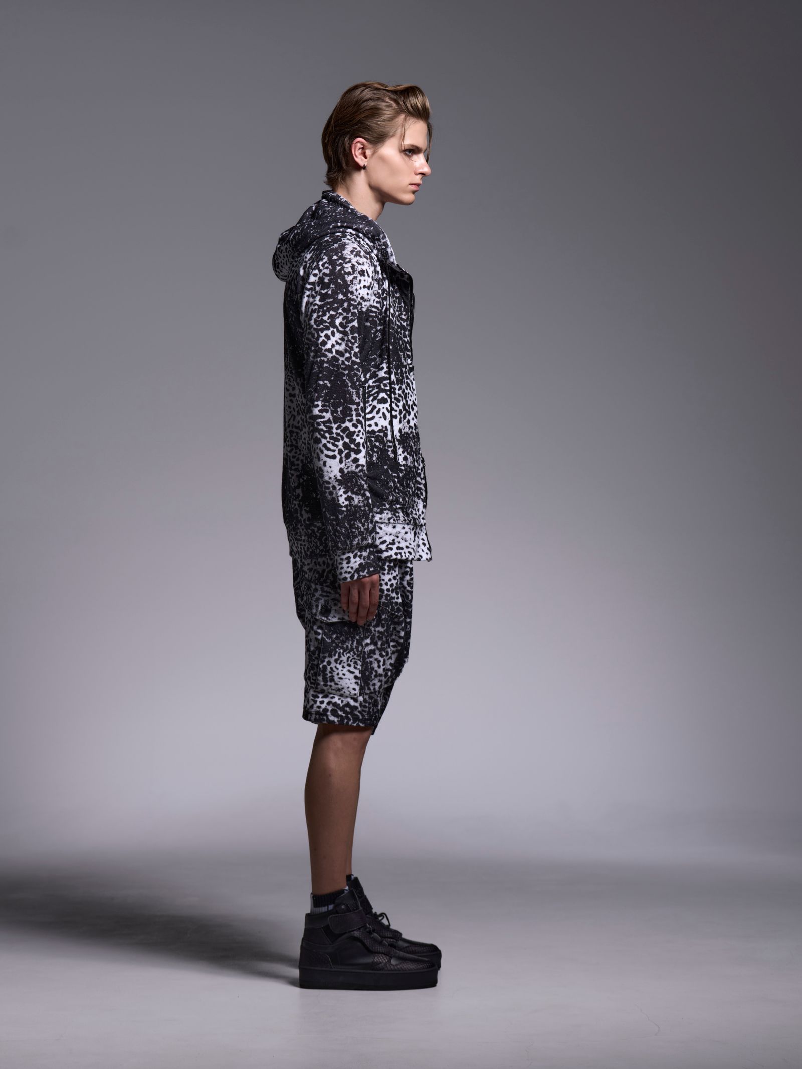 【予約品 1月4日(日) 締切】Sarrouel Shorts / サルエルショーツ / ブラック&グレー