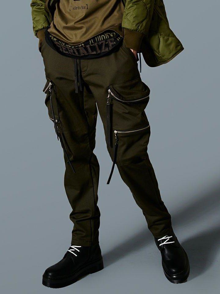 LOOSE CARGO PANTS / カーゴパンツ / カーキ